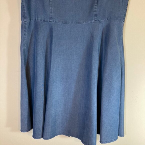 Peter Nygard Dress Button Up Front Covered Placket Shirt Dress SZ L - Picture 6 of 8